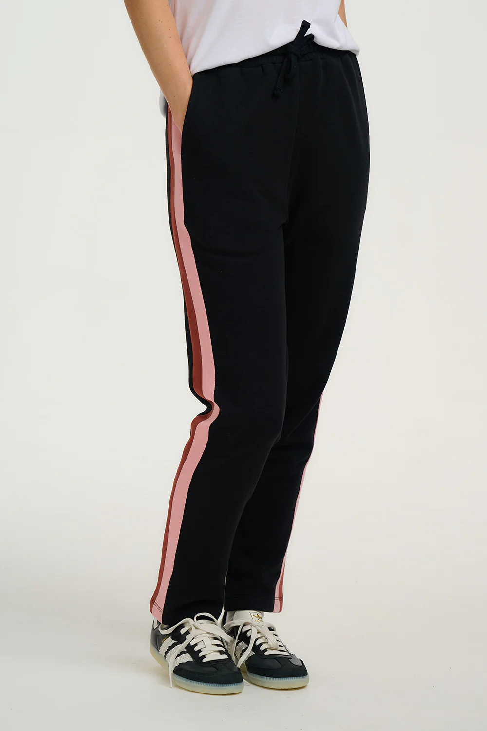 Alissa Joggers - Black, Two Tone Stripe - Image 6