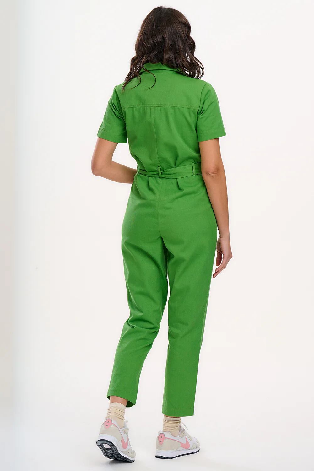 Billy Boilersuit - Green, Rainbow Flowers - Image 4