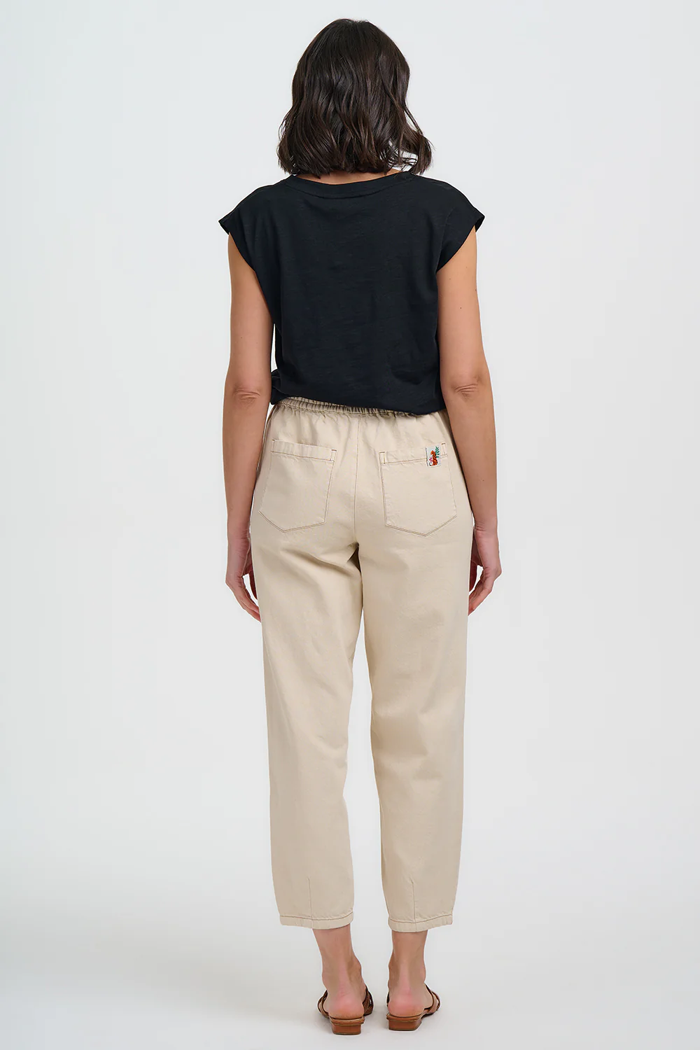 Calista Trousers - Cream - Image 6