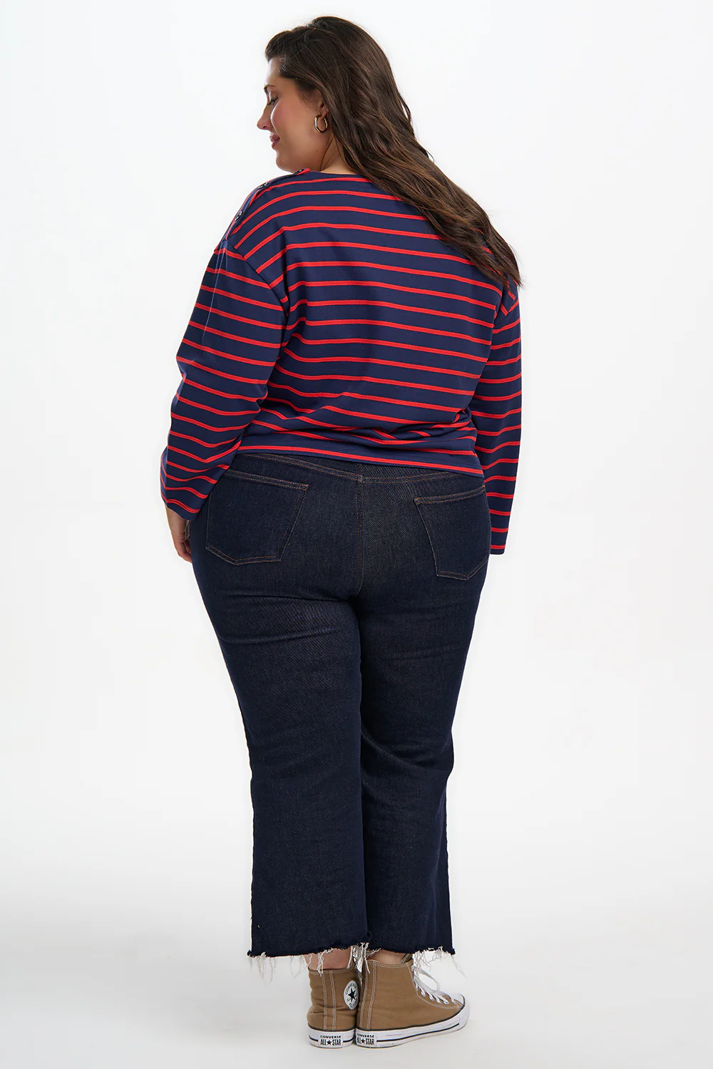 Celine Breton Top - Navy/Red, Planet - Image 6