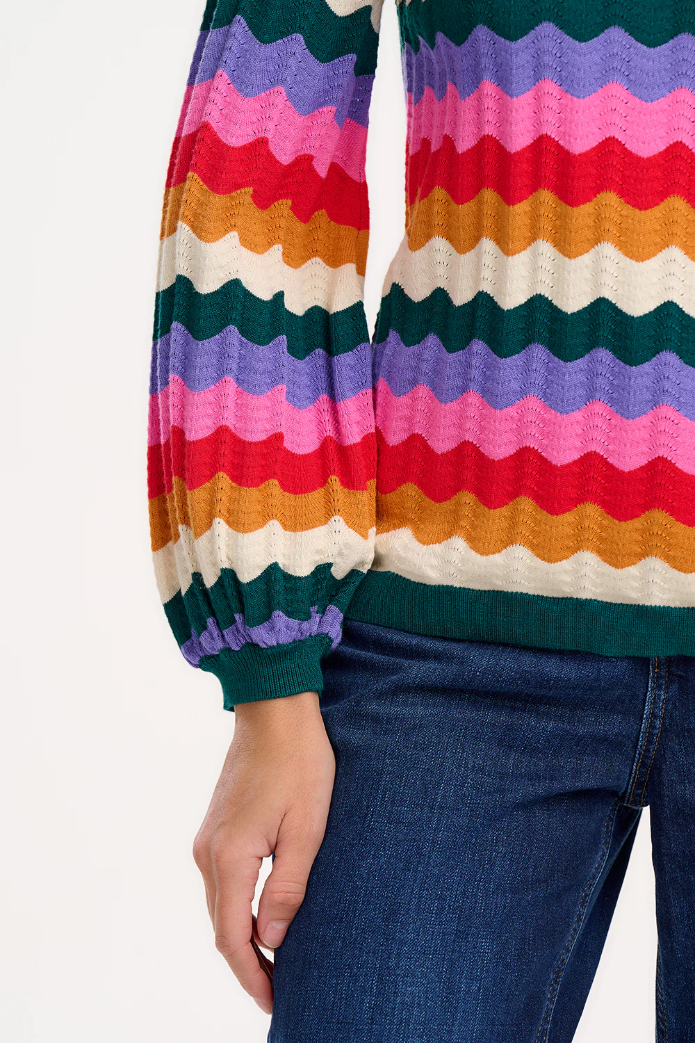 Ivona Jumper - Multi, Beach Waves - Image 2