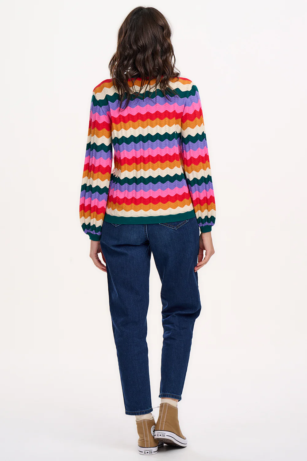 Ivona Jumper - Multi, Beach Waves - Image 4