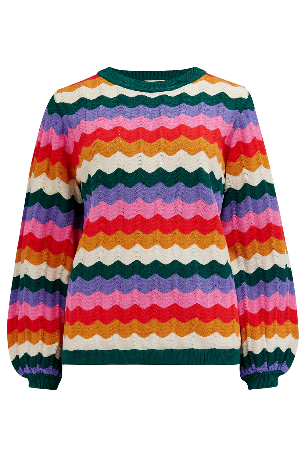 Ivona Jumper - Multi, Beach Waves - Image 6