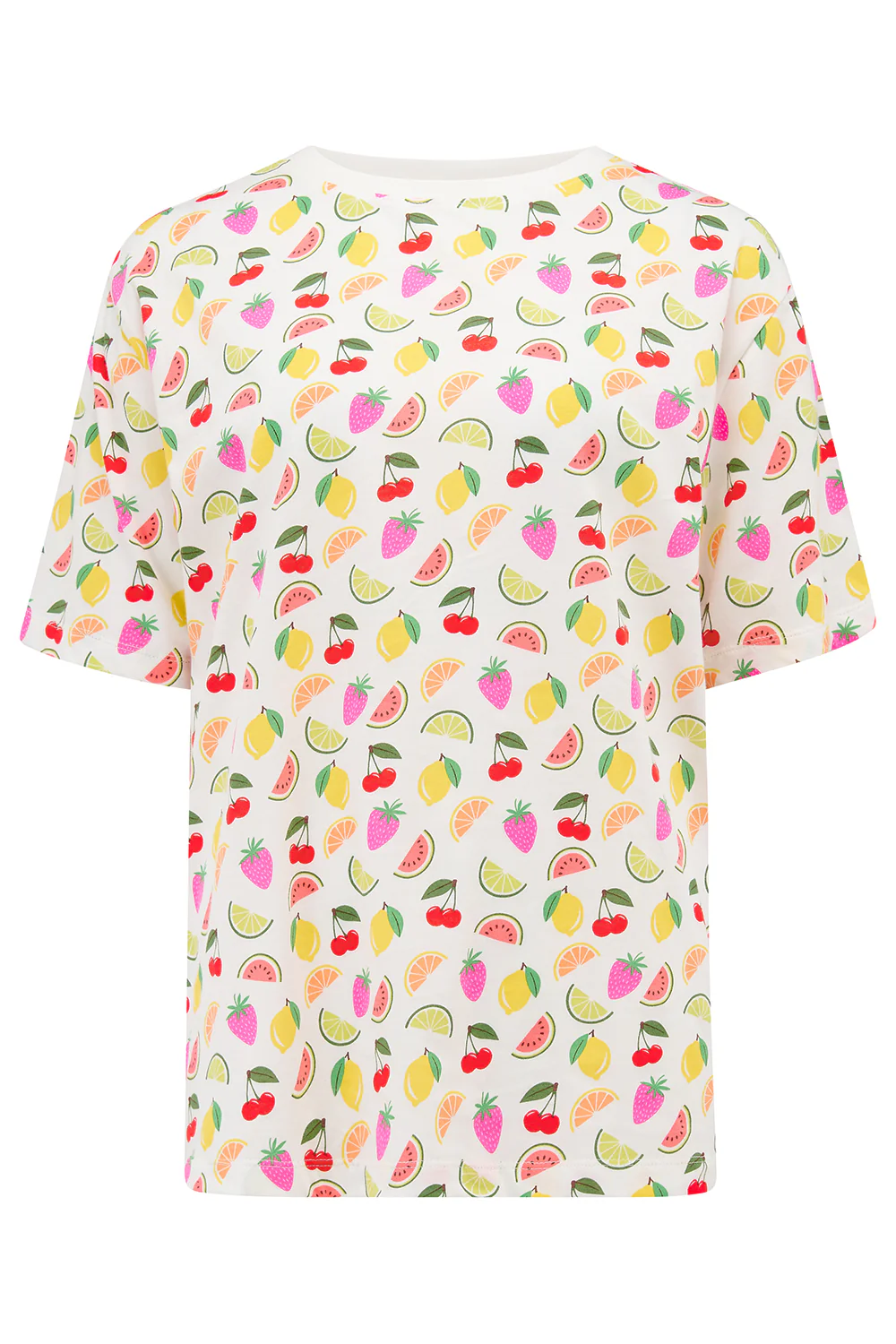 Kinsley Relaxed T-Shirt - Cream, Fruit Salad - Image 8