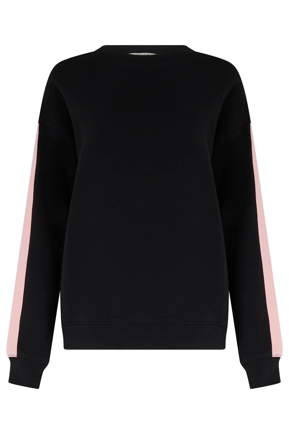 Magda Sweatshirt - Black, Two Tone Stripe - Image 6