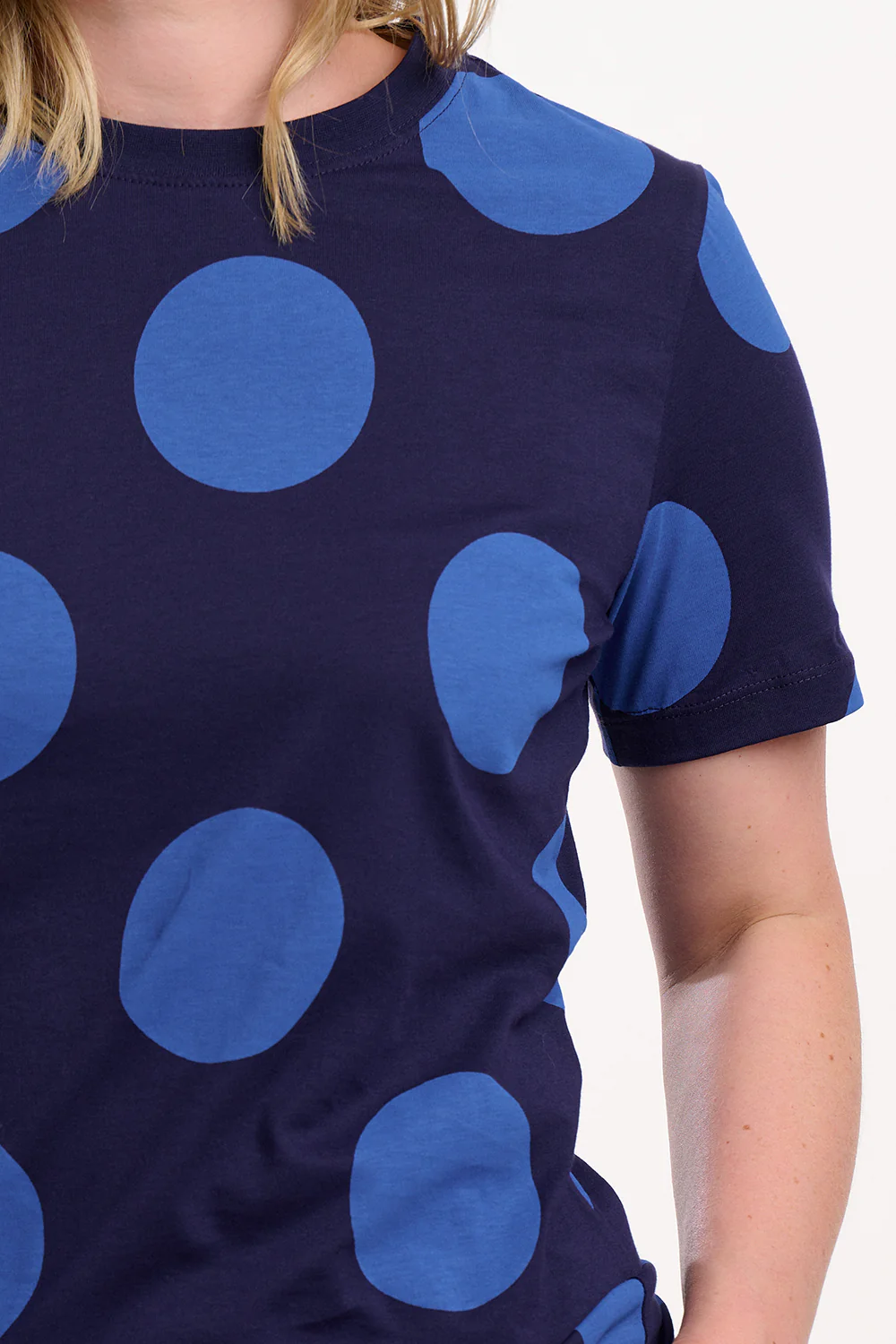 Maggie T-shirt - Navy/Blue, Super Spot - Image 2