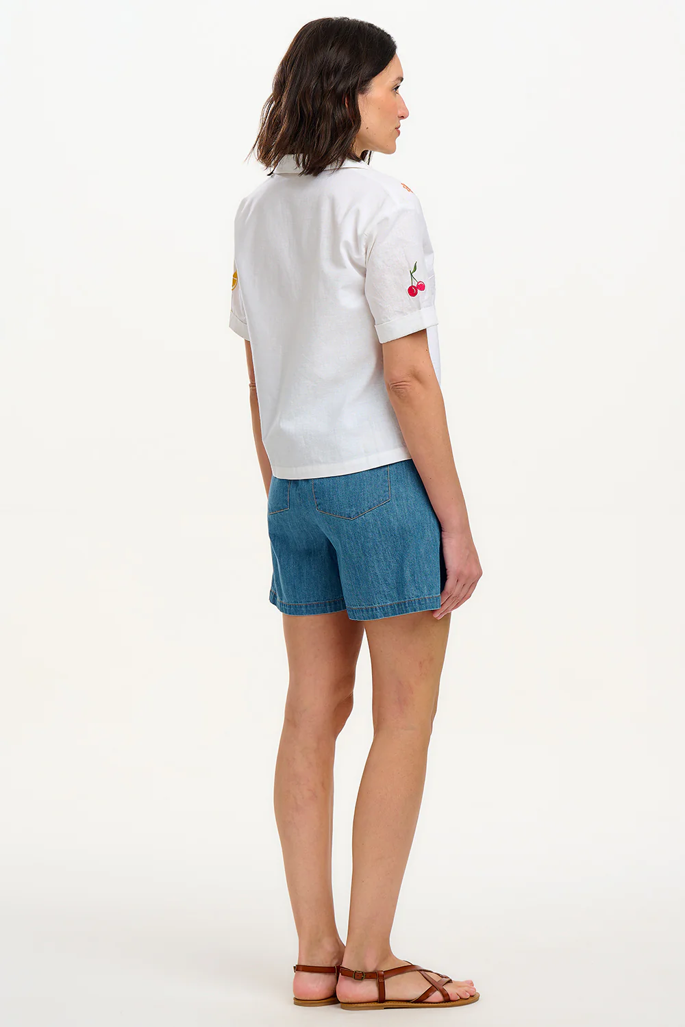 Michelle Shirt - Off-White, Fruit Cocktail - Image 5