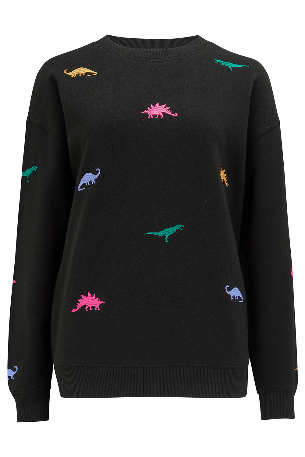 Noah Sweatshirt - Black, Dino-Fun - Image 4