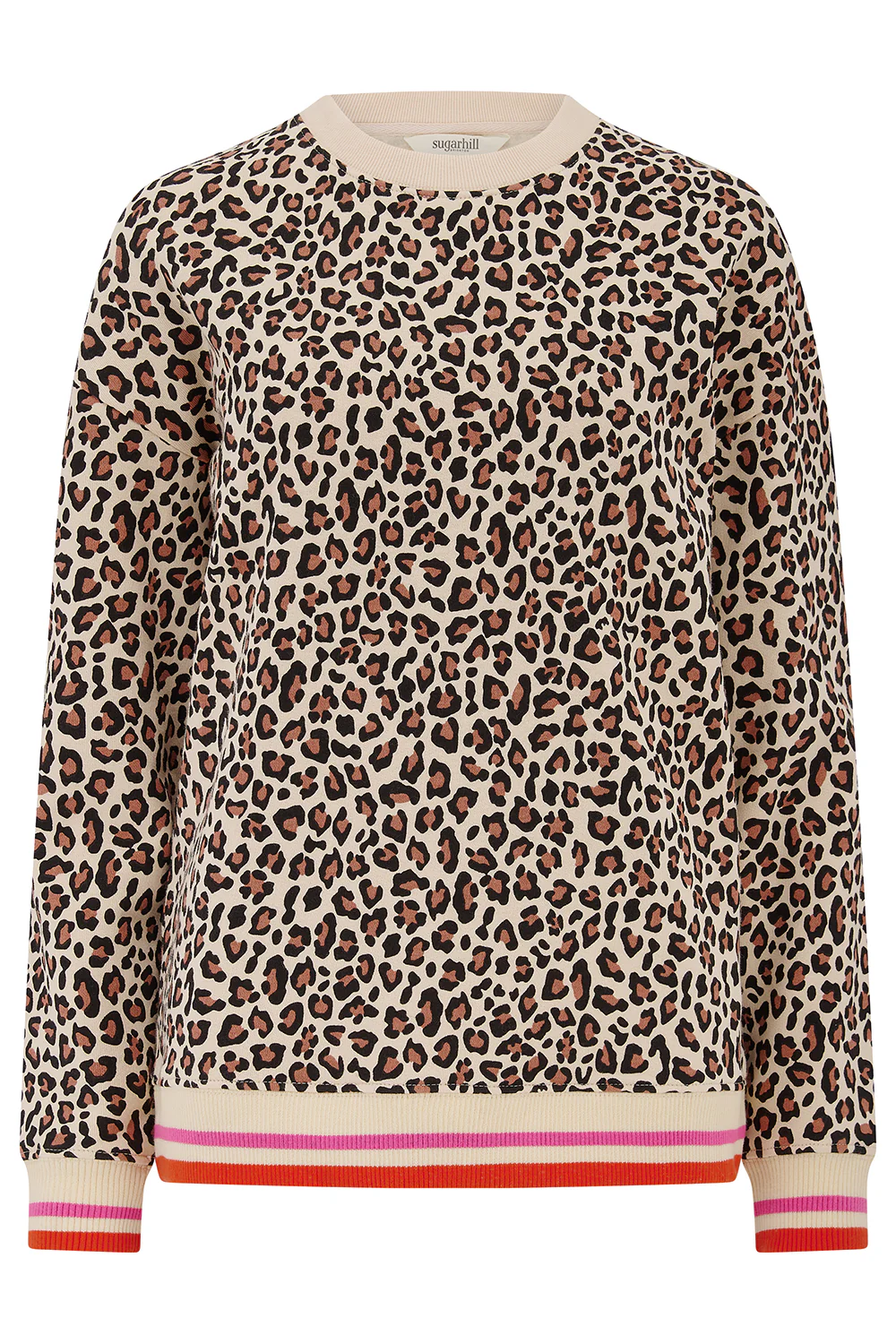 Noah Sweatshirt - Stone, Classic Leopard Stripe - Image 5