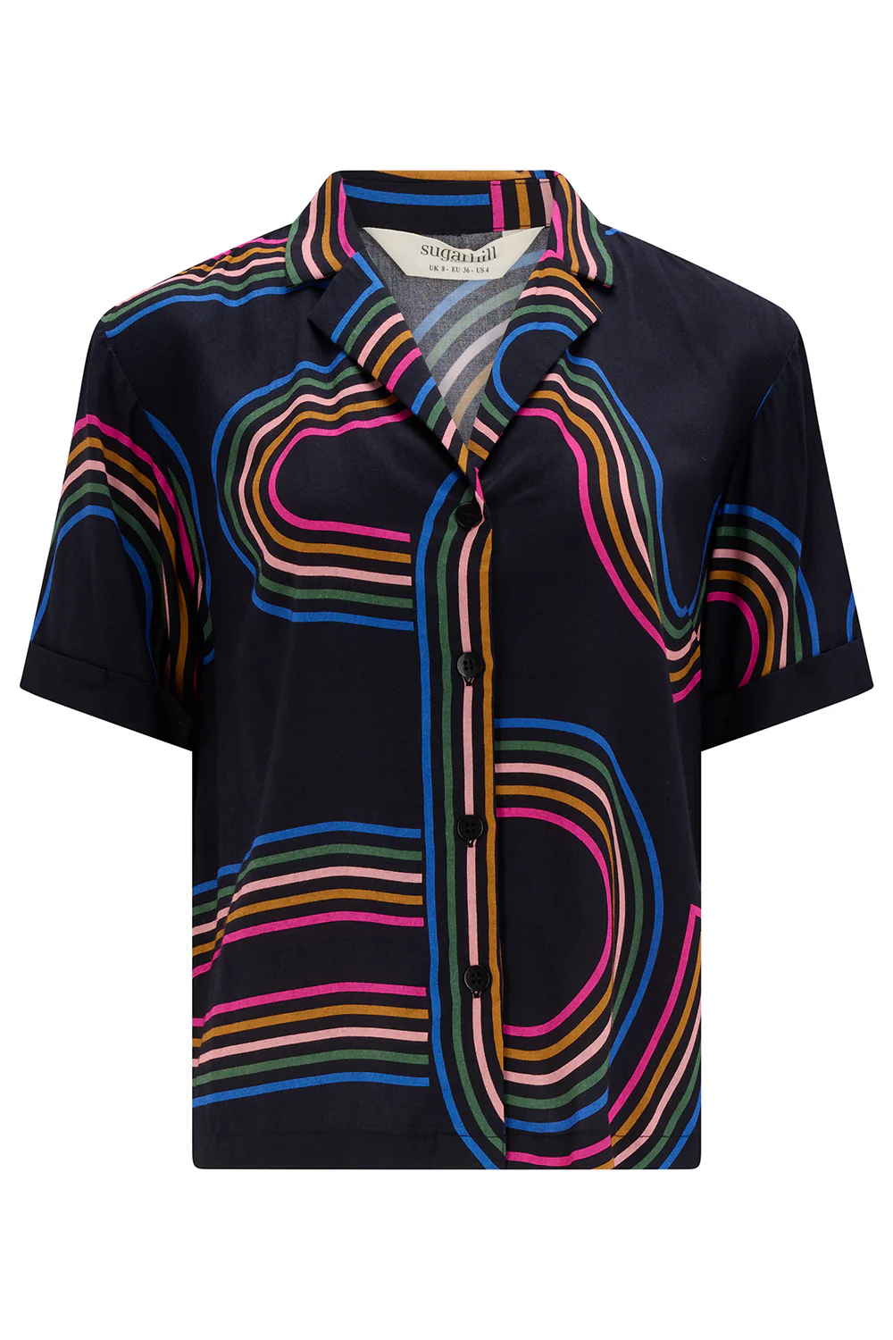 Odele Shirt - Black, Retro Racer - Image 6