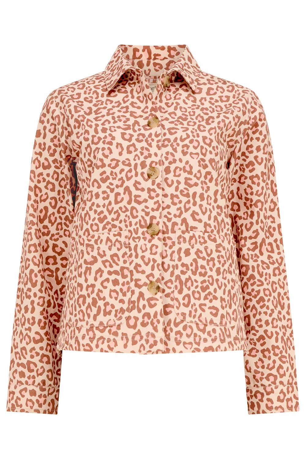 Pippa Jacket - Stone, Classic Leopard - Image 5