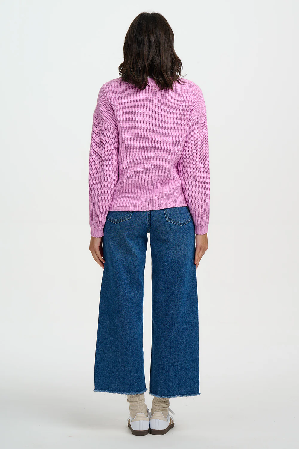 Raya Cardigan - Mauve Pink - Image 5