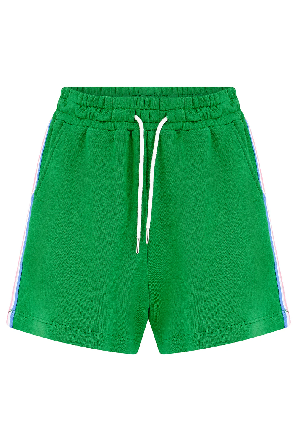 Sonya Shorts - Green, Rainbow Stripe - Image 5