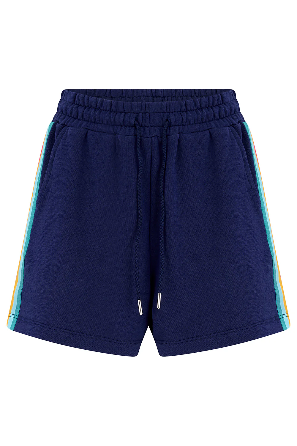 Sonya Shorts - Navy, Rainbow Trim - Image 5