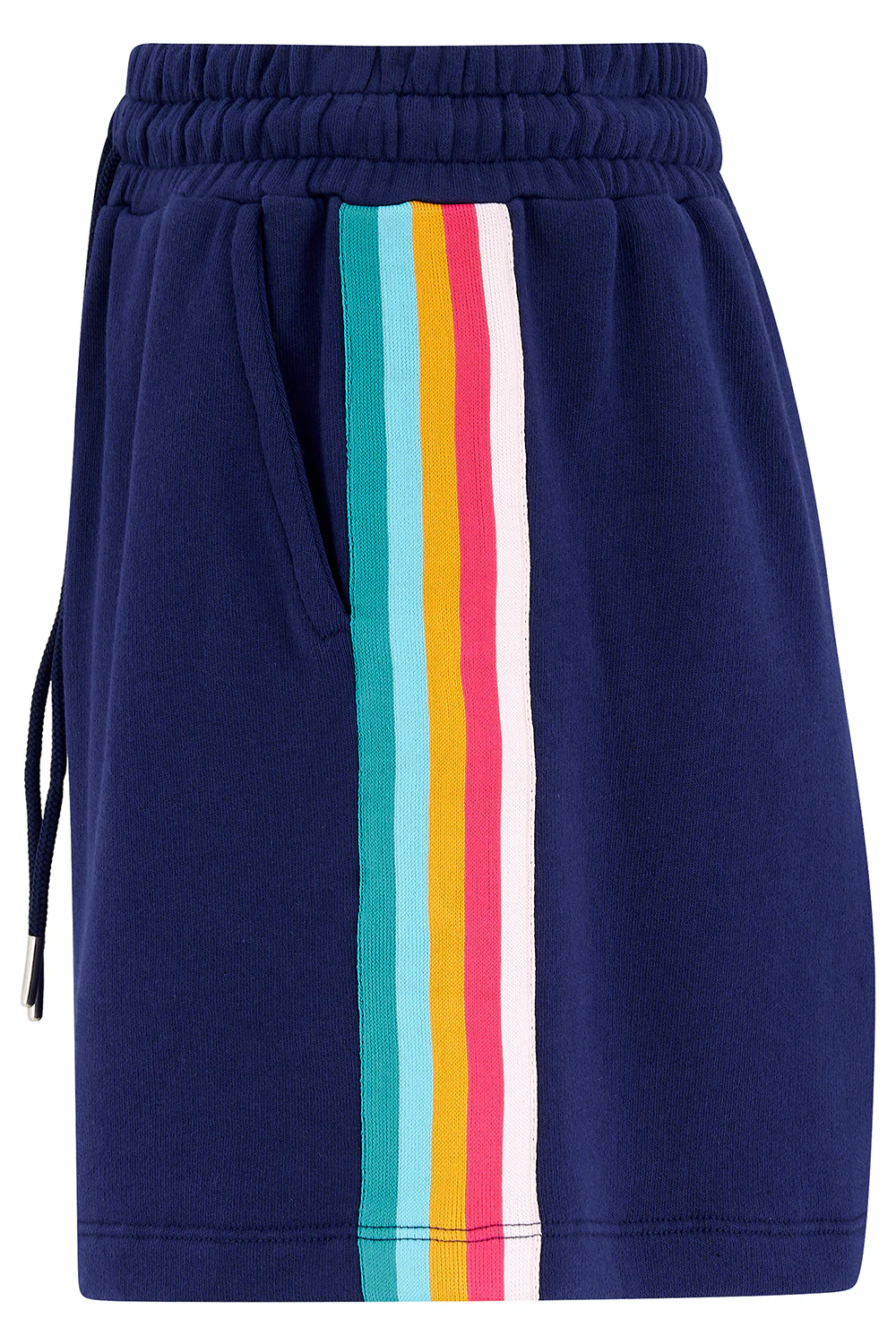 Sonya Shorts - Navy, Rainbow Trim - Image 6