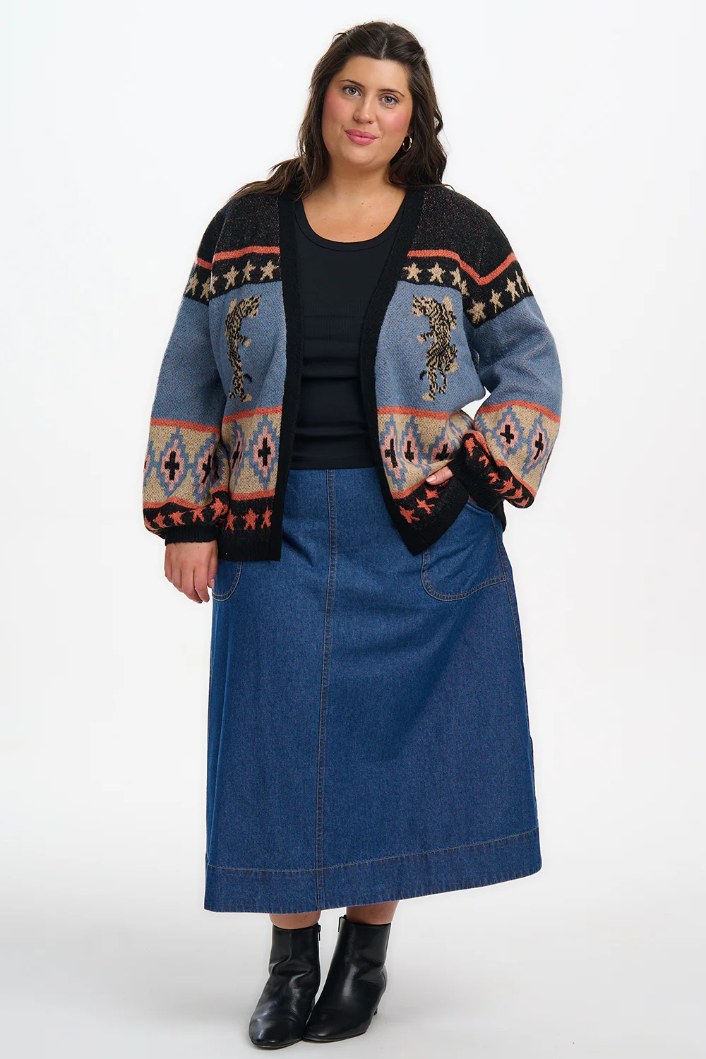 Yvette Cardigan - Multi, Climbing Tigers - Image 4