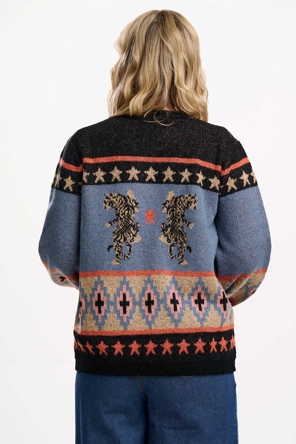 Yvette Cardigan - Multi, Climbing Tigers - Image 5
