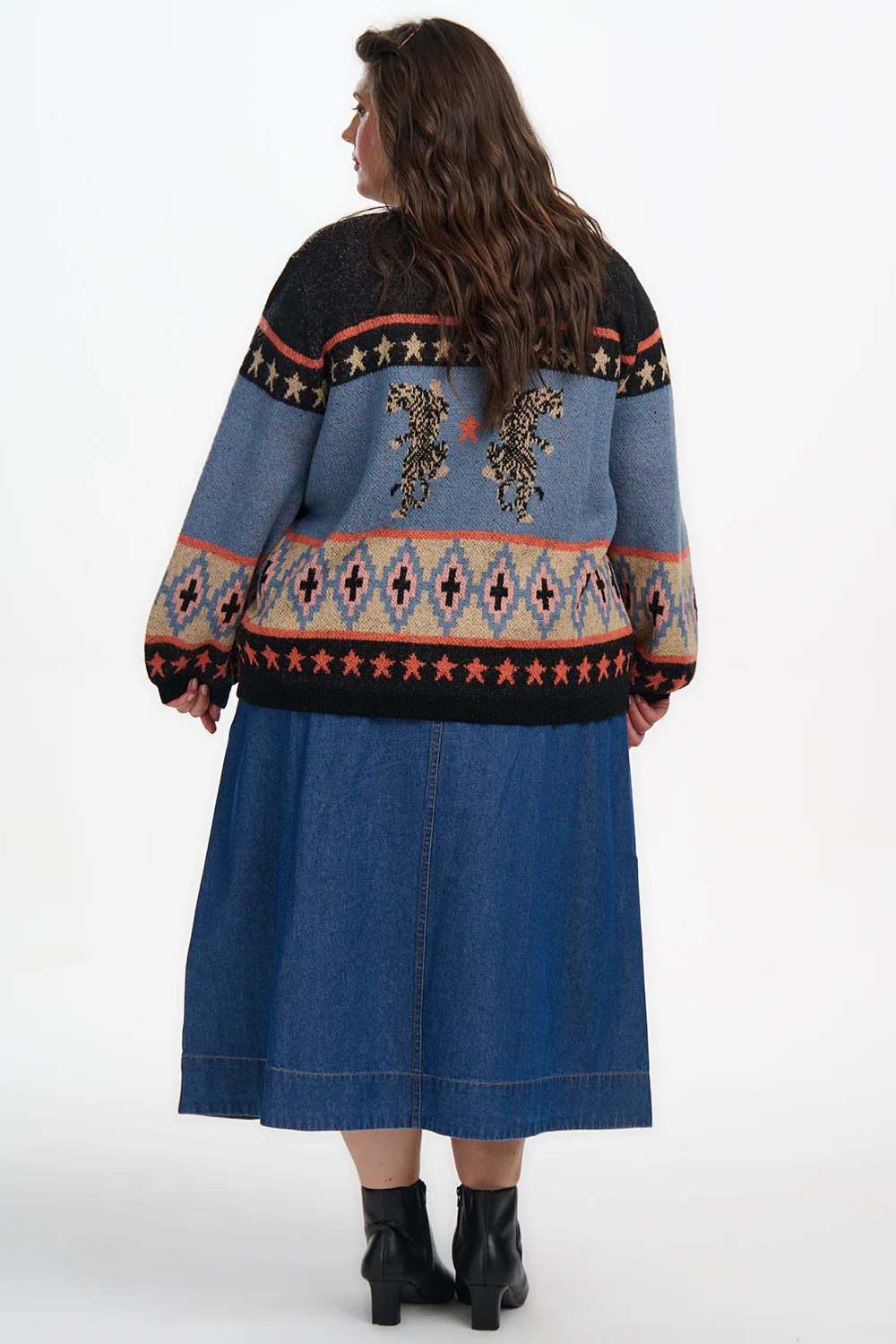 Yvette Cardigan - Multi, Climbing Tigers - Image 6